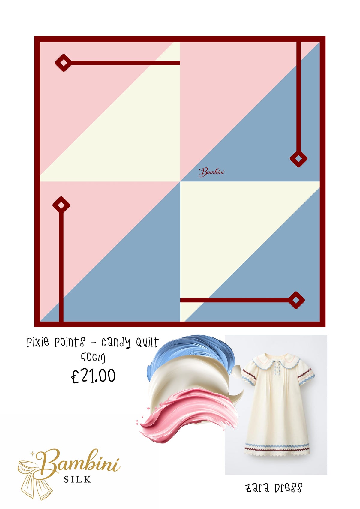 PIXIE POINTS - Candy Quilt